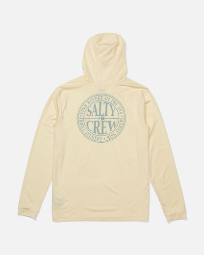 GLOBAL HOOD SUNSHIRT - Chartreuse | Salty Crew