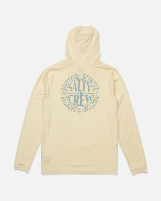 GLOBAL HOOD SUNSHIRT - Chartreuse | Salty Crew
