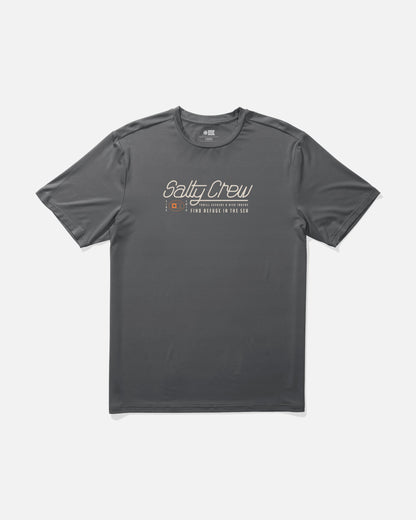 FLUID SS SUNSHIRT - Charcoal | Salty Crew