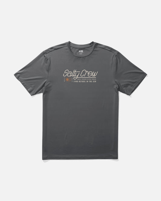 FLUID SS SUNSHIRT - Charcoal | Salty Crew