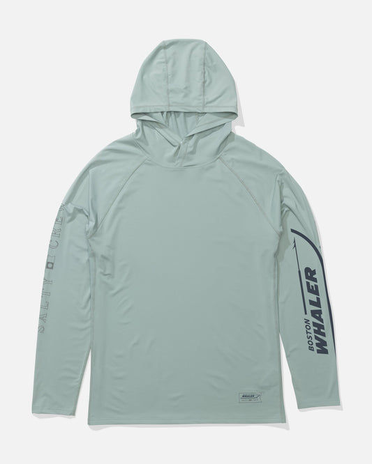 WHALER APEX SUNSHIRT - Mackerel | Salty Crew