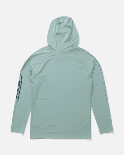 WHALER APEX SUNSHIRT - Mackerel | Salty Crew