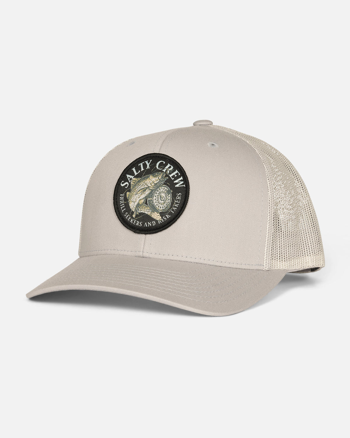 REEL FLY RETRO TRUCKER - Silver | Salty Crew