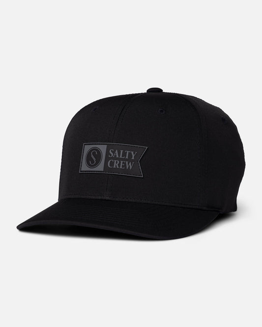 APEX FLEXFIT 6 PANEL - Black | Salty Crew