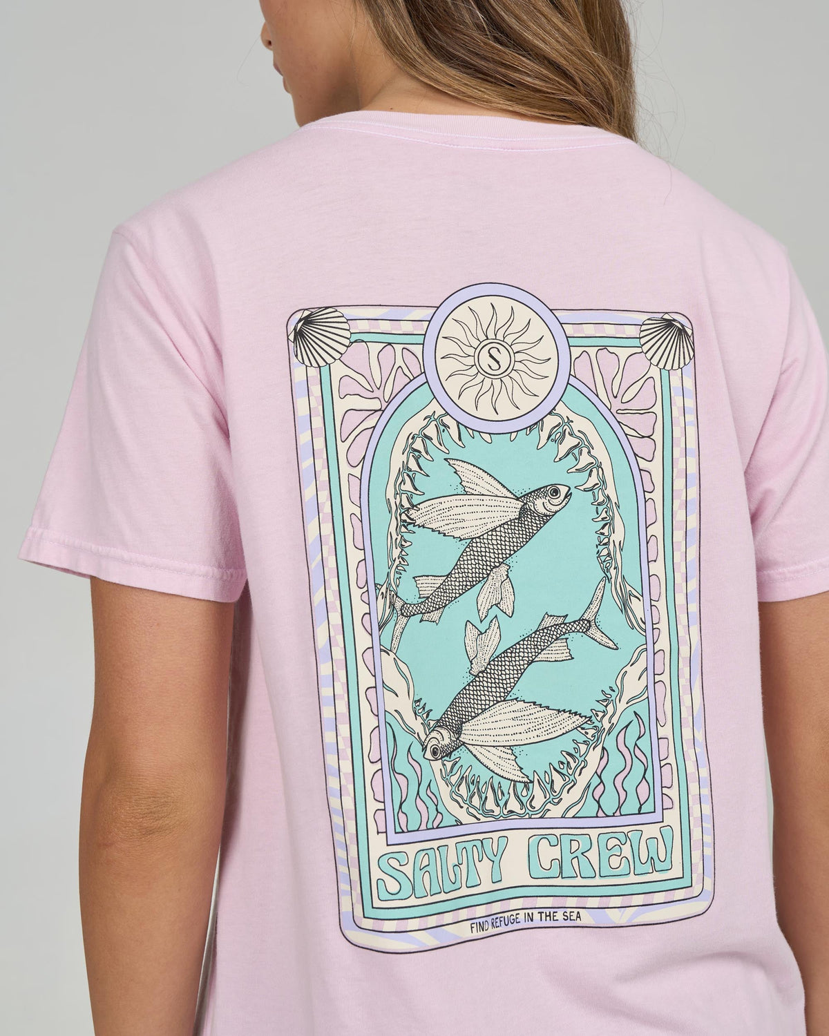 ZODIAC B.F. TEE - Pink Skies | Salty Crew