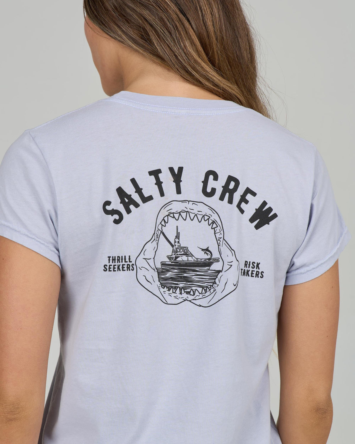 JAWBONE MODERN TEE - Fog | Salty Crew