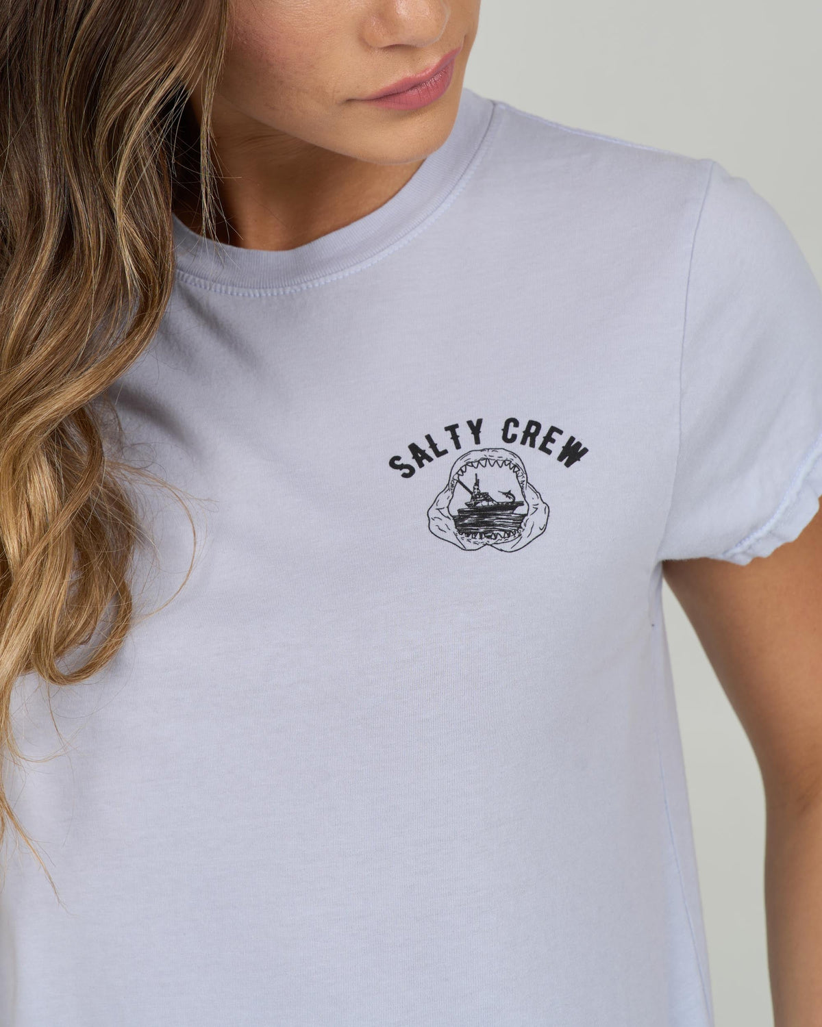 JAWBONE MODERN TEE - Fog | Salty Crew