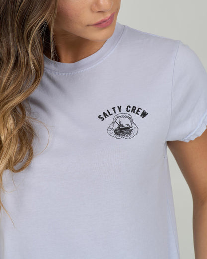 JAWBONE MODERN TEE - Fog | Salty Crew