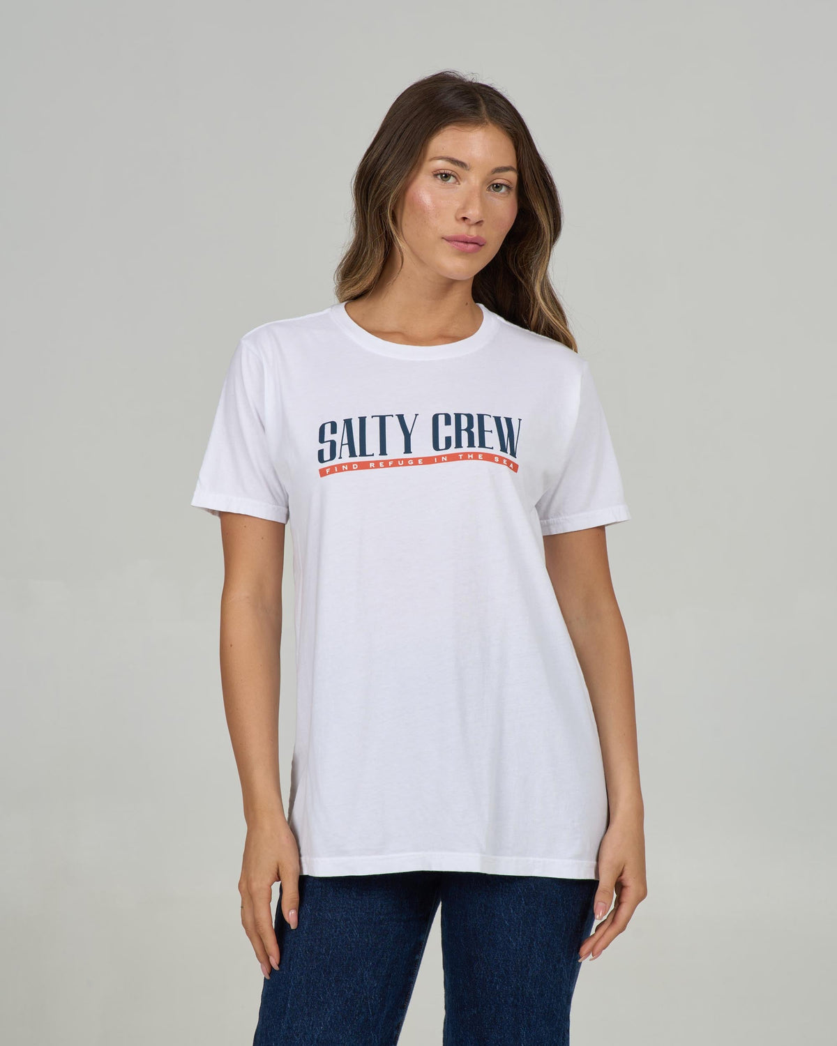 MARLIN PARADISE B.F. TEE - White | Salty Crew