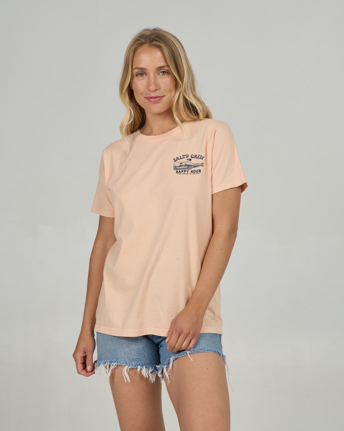 HAPPY HOUR B.F. TEE - Apricot | Salty Crew