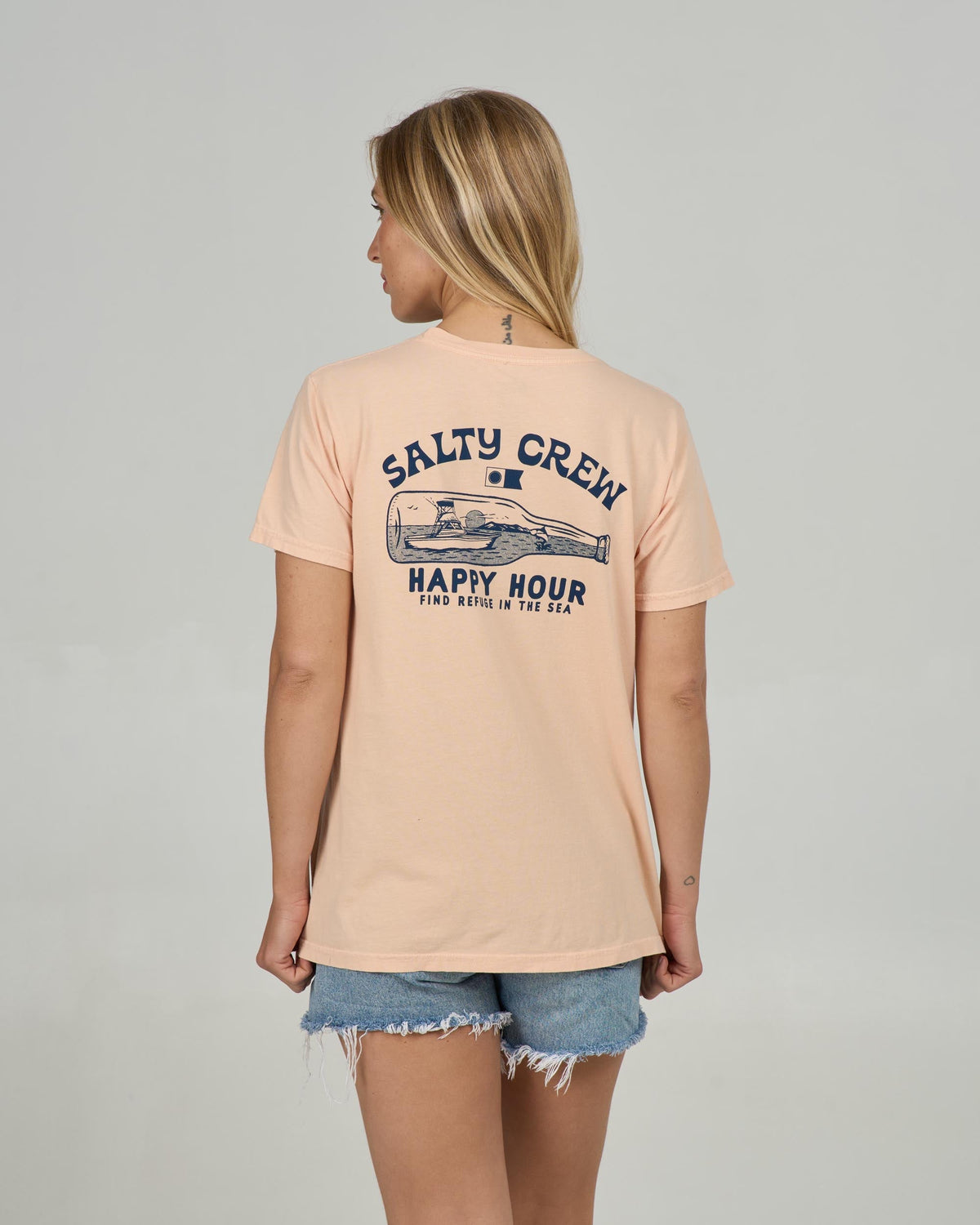 HAPPY HOUR B.F. TEE - Apricot | Salty Crew