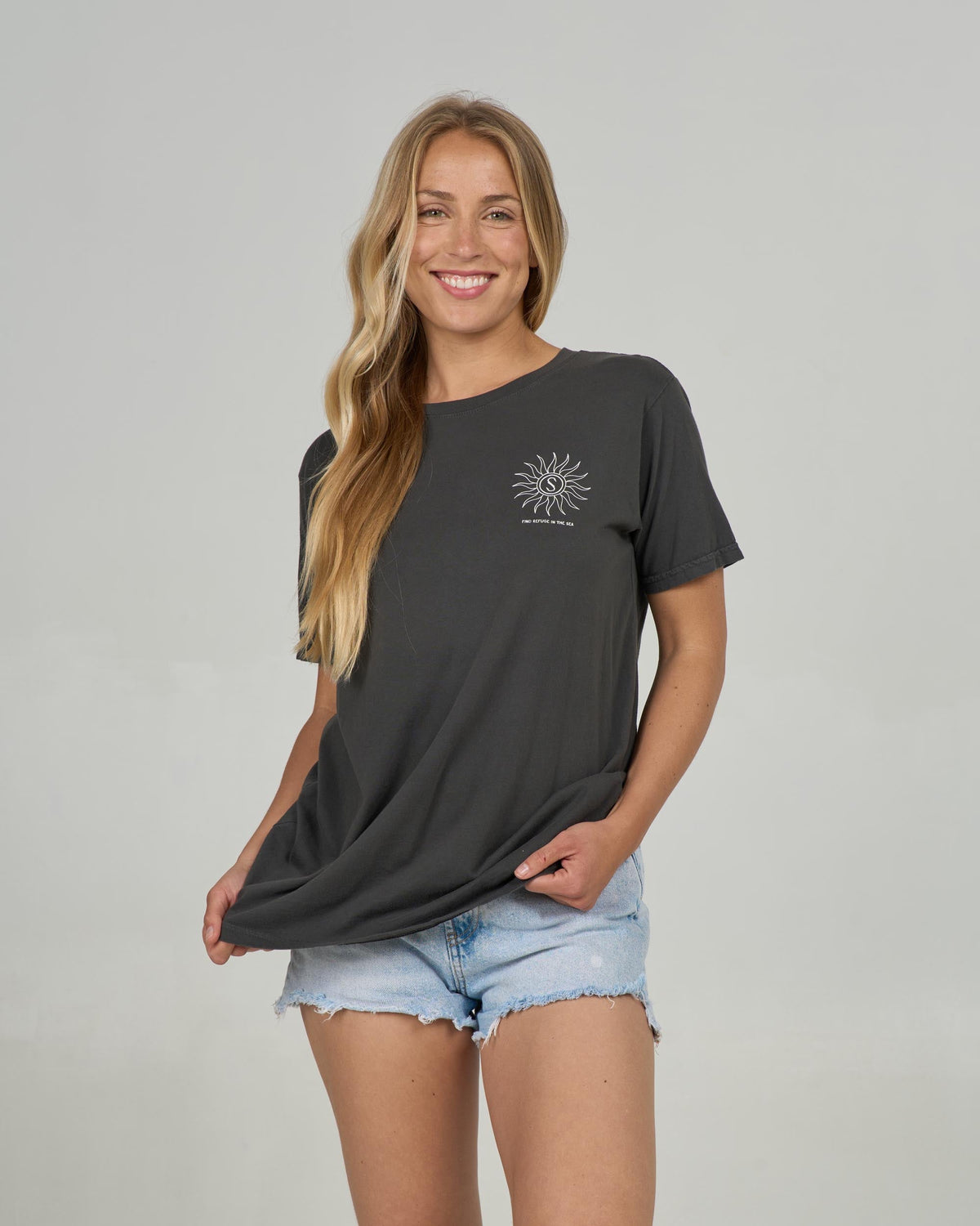ZODIAC B.F. TEE - Charcoal | Salty Crew