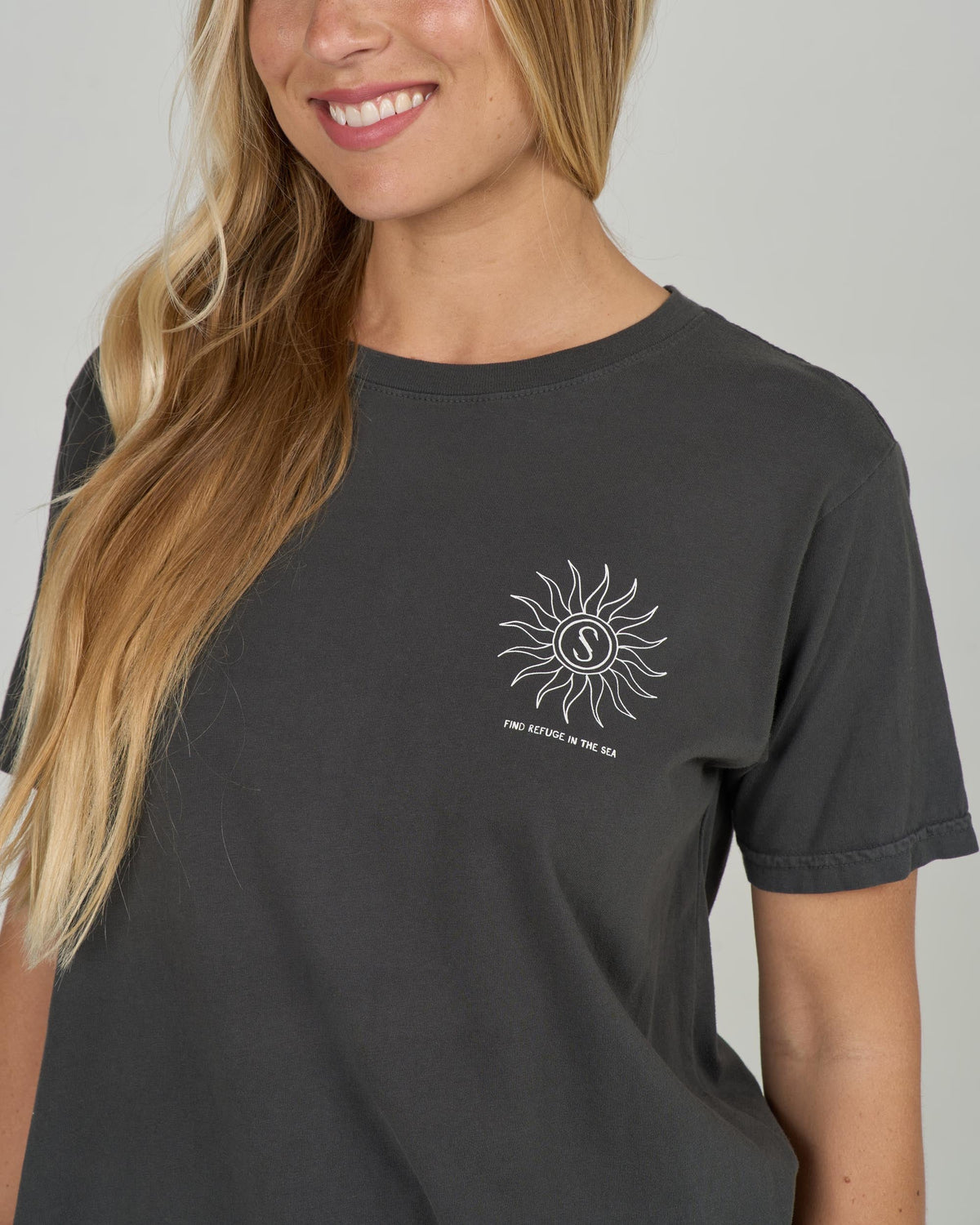 ZODIAC B.F. TEE - Charcoal | Salty Crew