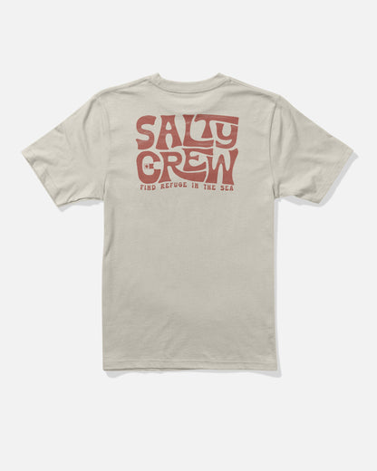 FREESTYLE BOYS SS TEE - Bone | Salty Crew
