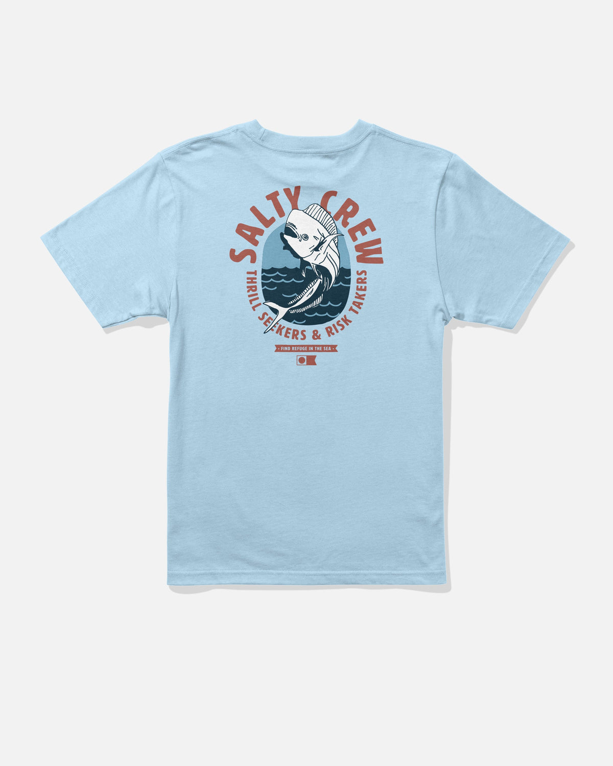 LEAPING BOYS SS TEE - Clear Sky | Salty Crew