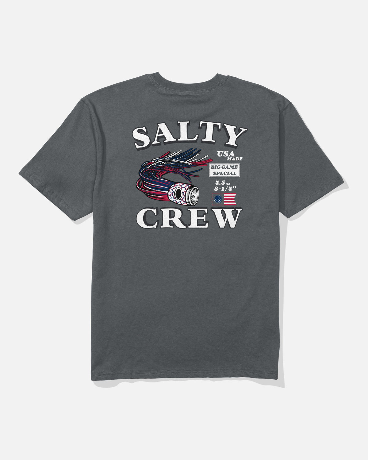 AMERICA LURE SS TEE - Charcoal | Salty Crew