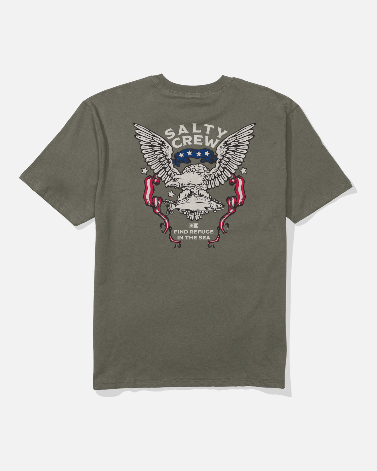 AMERICA TALON SS TEE - Dusty Olive | Salty Crew
