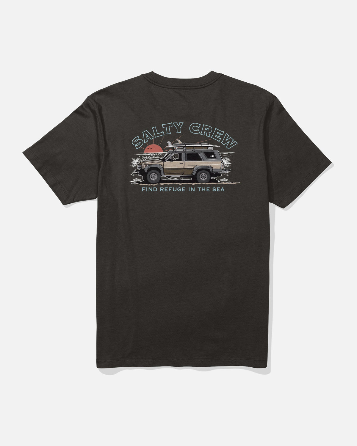GET READY SS TEE - BLACK | Salty Crew