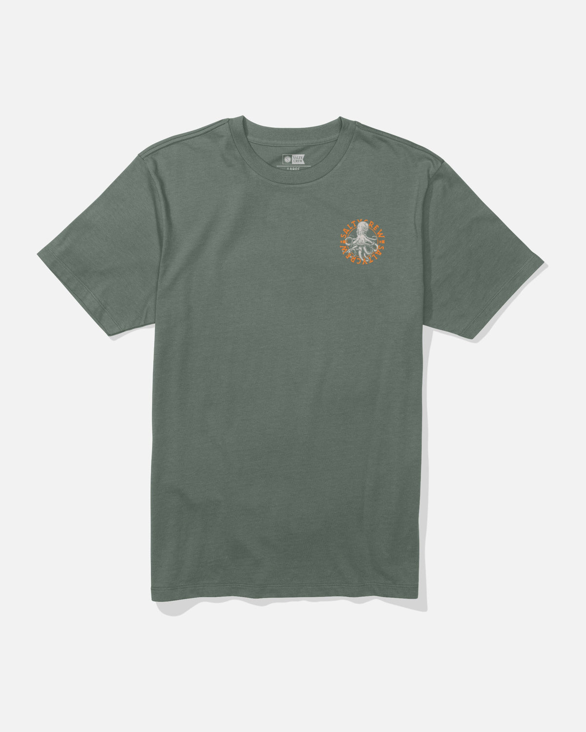 TENTACLES CREW TEE - Laurel Wreath | Salty Crew