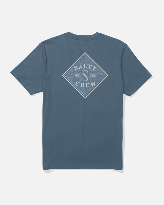 TIPPET FILL SS TEE - Slate | Salty Crew