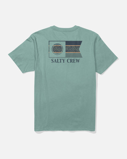 FLAGSHIP SS TEE - Mackerel | Salty Crew