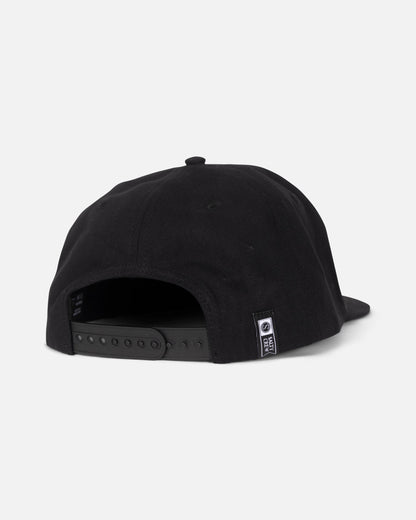 AMERICA A-FRAME SNAPBACK - BLACK | Salty Crew