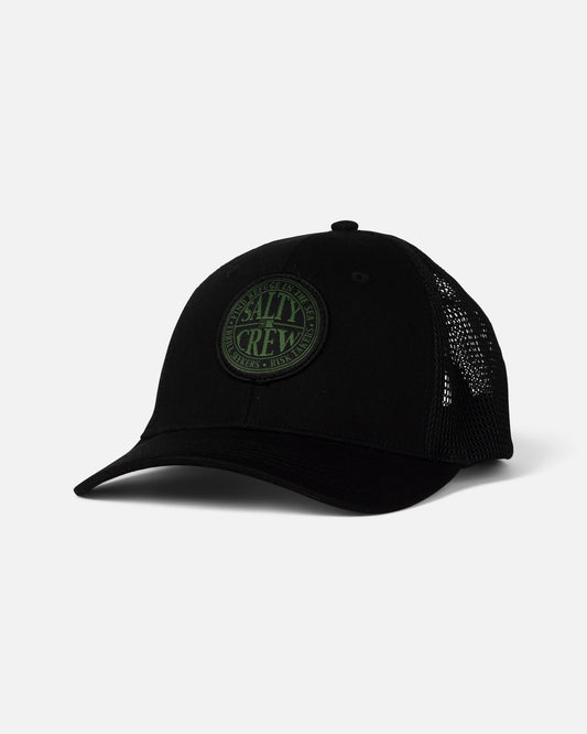 GLOBAL TRUCKER - BLACK | Salty Crew