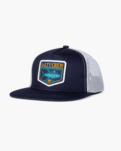 ANGLER TRUCKER - Navy White | Salty Crew