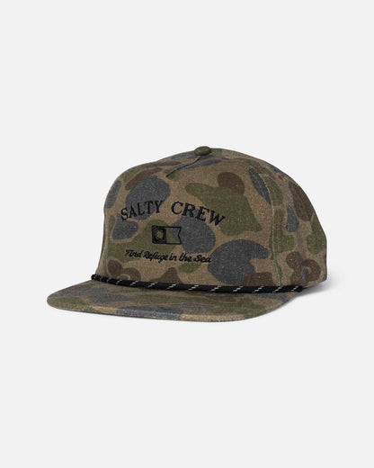STEADFAST SNAPBACK - Sand Camo | Salty Crew