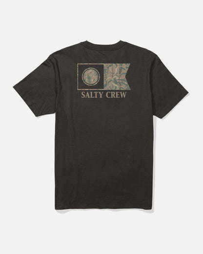 FLAGSHIP SS TEE - Black | Salty Crew