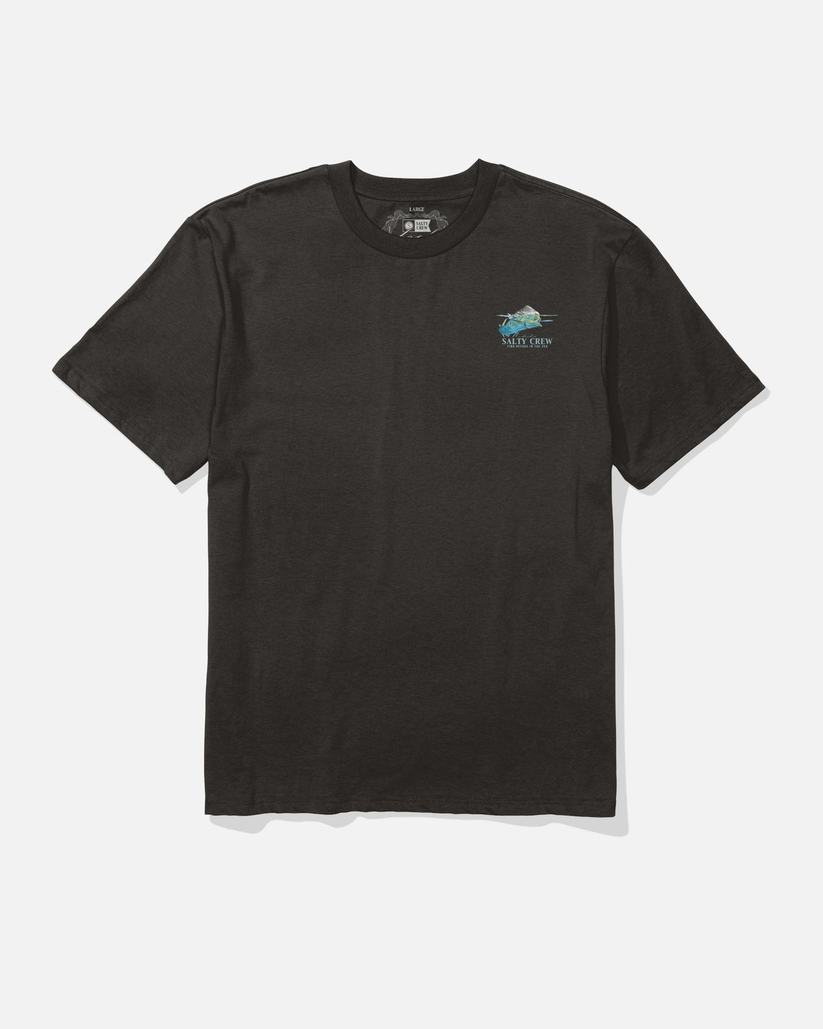 MAHI SURFACE CLASSIC TEE - BLACK | Salty Crew