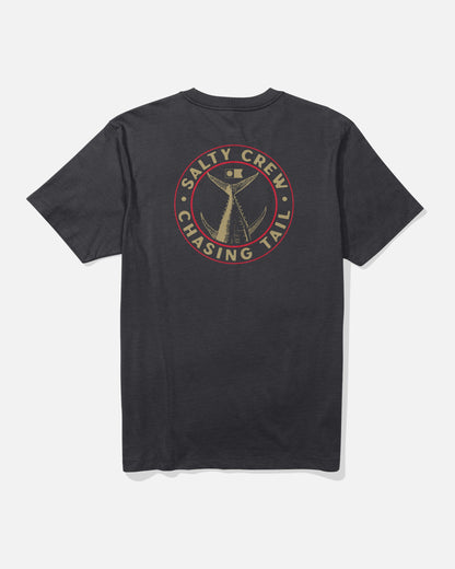 TAILGATE PREMIUM S/S TEE - Black | Salty Crew