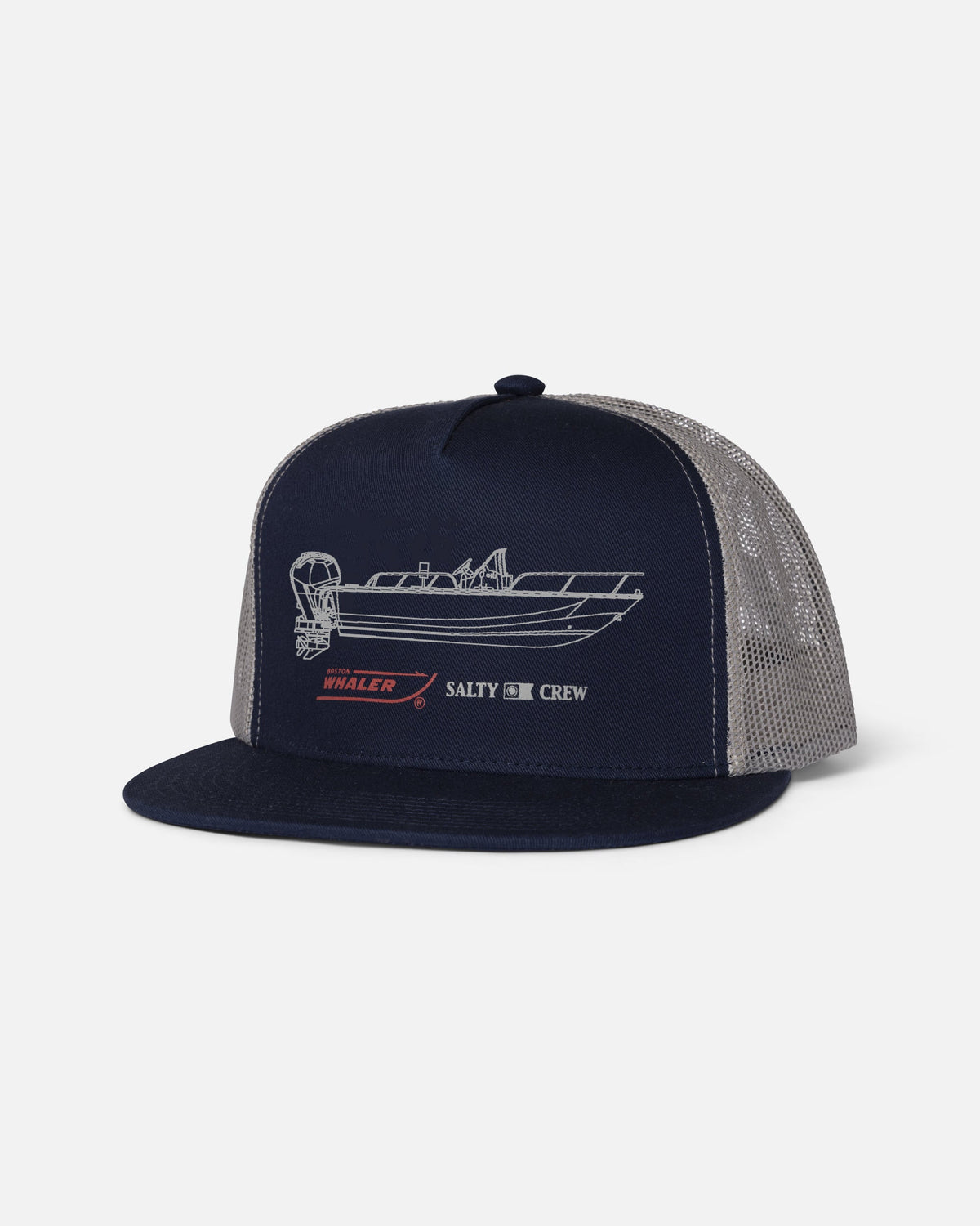 WHALER TRUCKER - Navy | Salty Crew