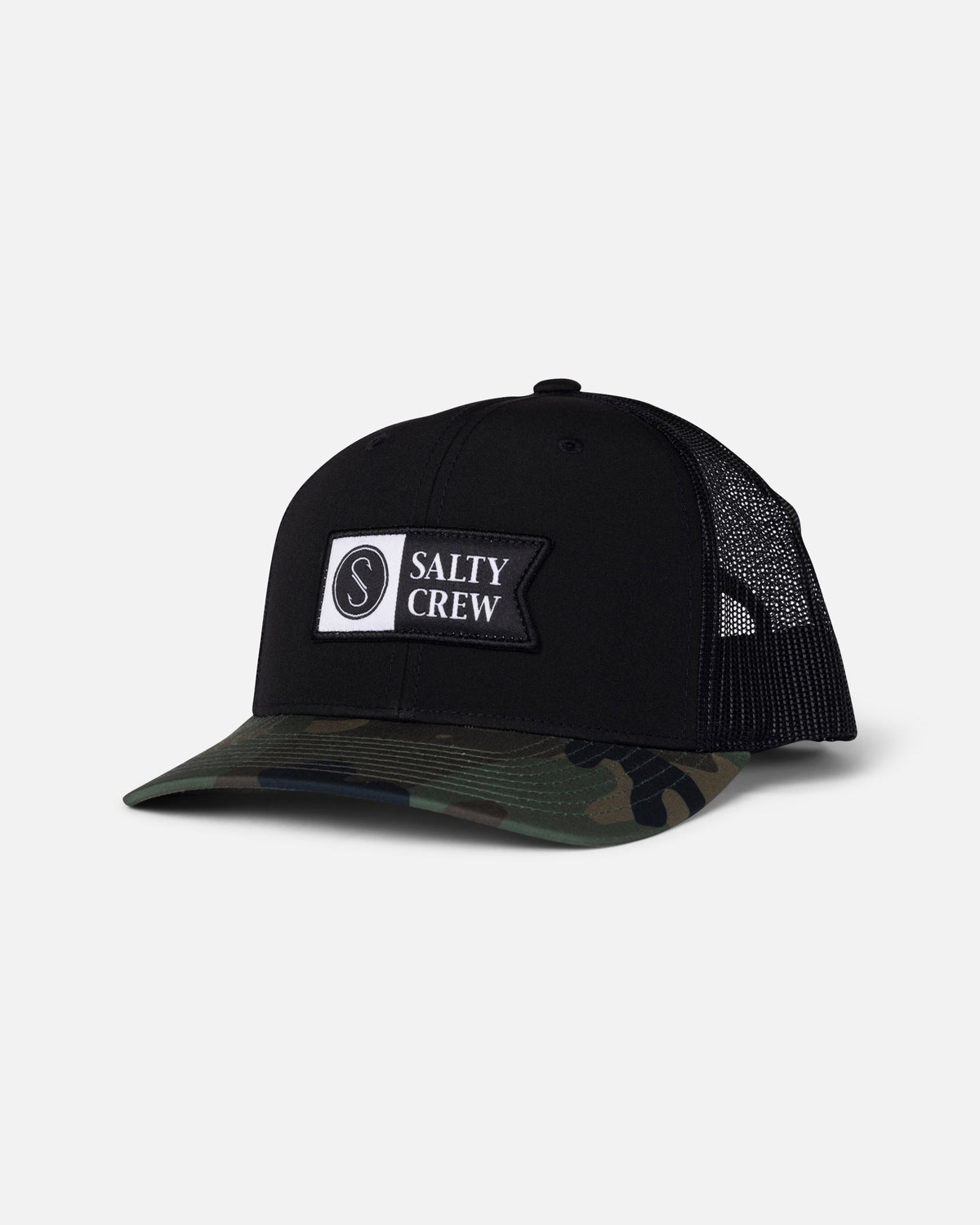 PINNACLE 2 RETRO TRUCKER - Camo/Black | Salty Crew