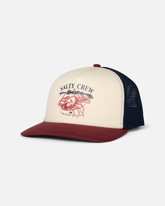 GOOD TIMES FOAMIE TRUCKER - Garnet | Salty Crew