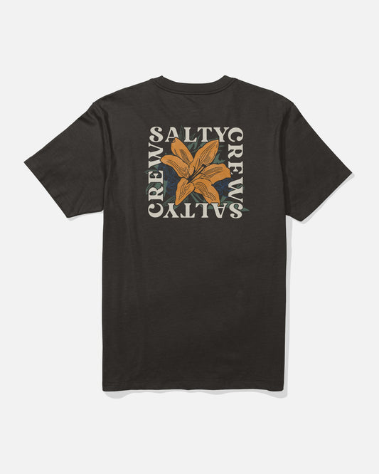 PETAL SS TEE - BLACK | Salty Crew