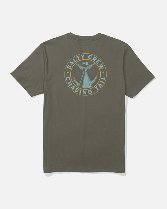 TAILGATE SS TEE - Dusty Olive | Salty Crew