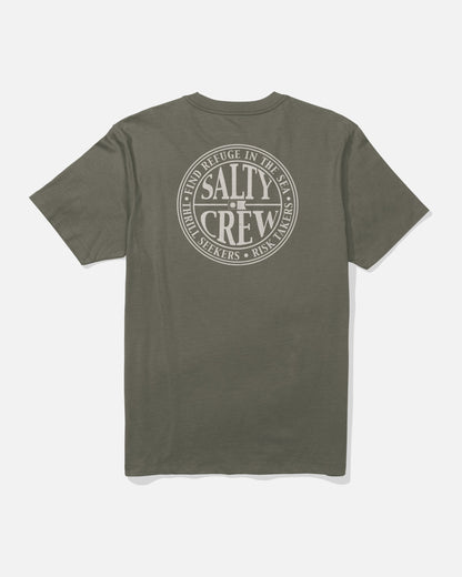 GLOBAL SS TEE - Dusty Olive | Salty Crew