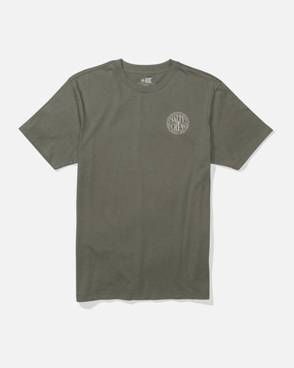 GLOBAL SS TEE - Dusty Olive | Salty Crew