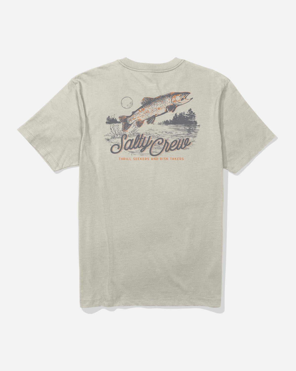 FISH FEST SS TEE - Bone | Salty Crew