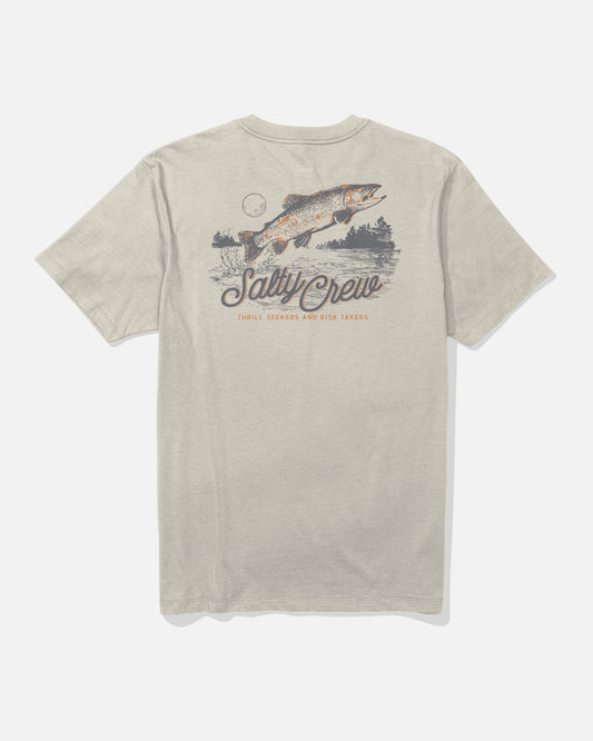 FISH FEST SS TEE - Bone | Salty Crew