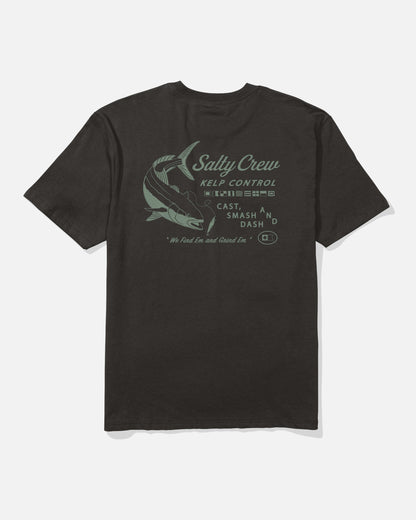 KELP CNTRL CLASSC SS TEE - BLACK | Salty Crew