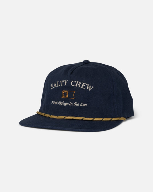 STEADFAST SNAPBACK - Navy | Salty Crew