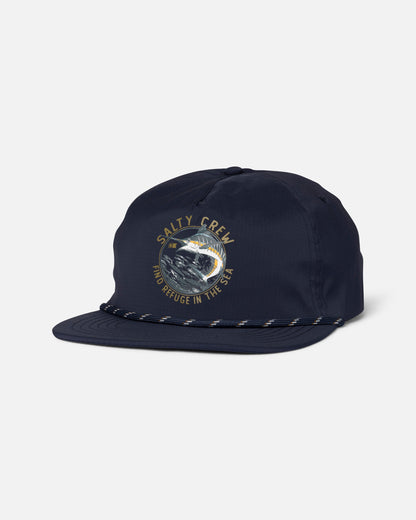 BOW LINE SNAPBACK - Navy | Salty Crew