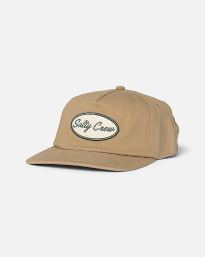 SHOP SCRIPT SNAPBACK - Natural | Salty Crew