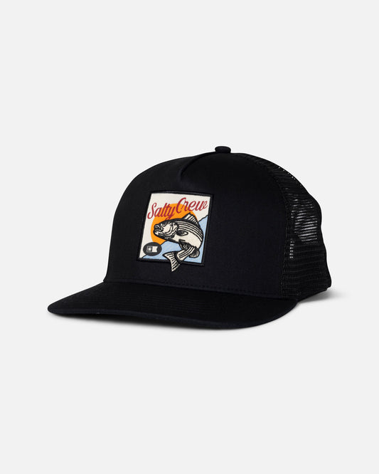 STRIPER TRUCKER - BLACK | Salty Crew