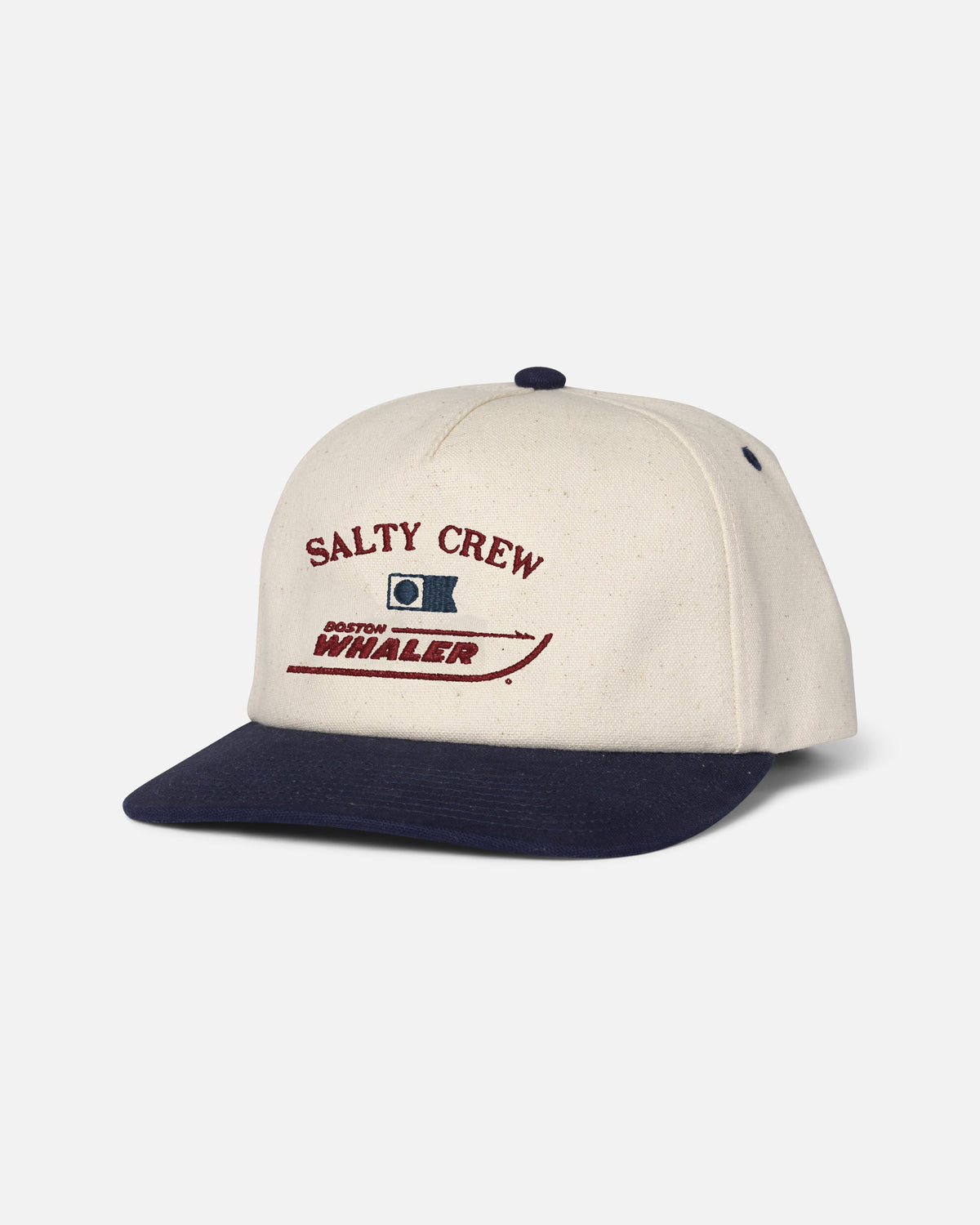 WHALER SNAPBACK - Off White | Salty Crew