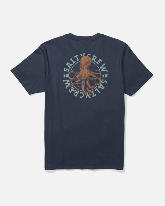 TENTACLES PREMIUM S/S TEE - Navy | Salty Crew