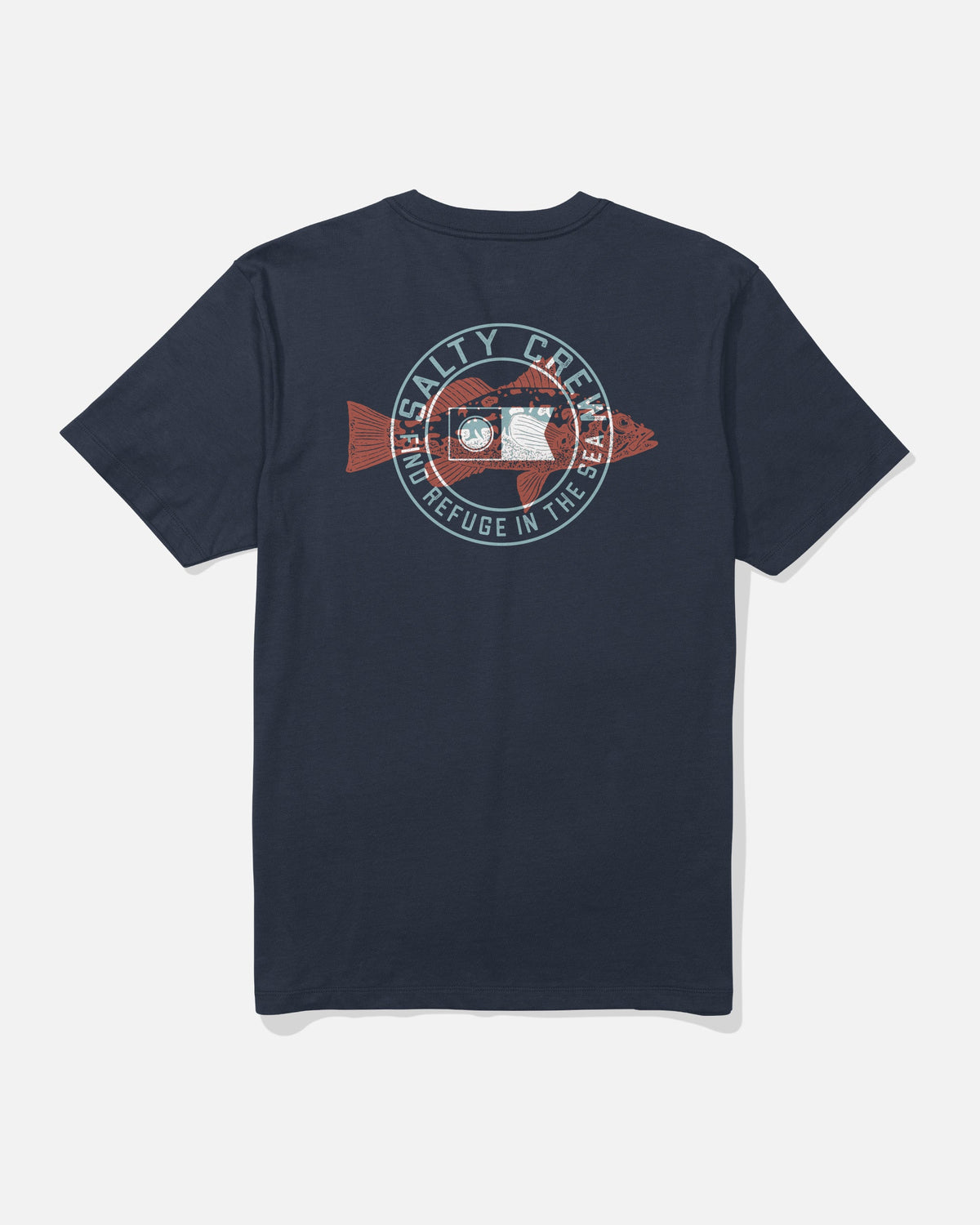 KRITTER STAMP SS TEE - Navy | Salty Crew