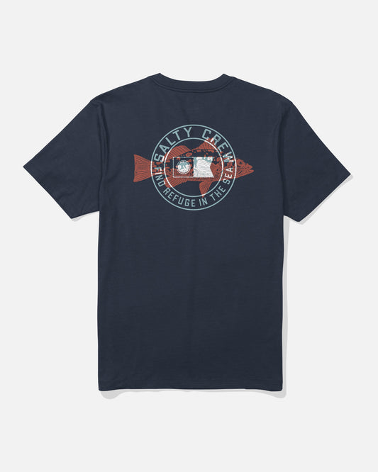 KRITTER STAMP SS TEE - Navy | Salty Crew